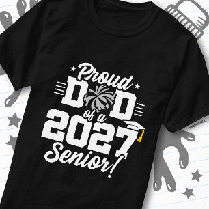 Camiseta Turma de 2027 Formatura do Ensino Médio Grito de A