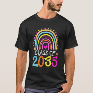 Camiseta Turma De 2035 Jardim De Infância Pré-K Cresça Comi