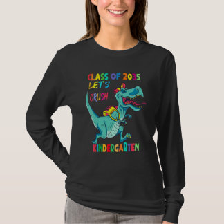 Camiseta Turma De 2035 Vamos Esmagar Menino Do Jardim De In