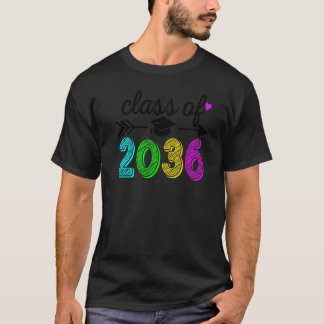 Camiseta Turma De 2036 Cresça Comigo Primeiro Dia De Pré-Es