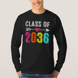 Camiseta Turma De 2036 Jardim De Infância Pré K Cresça Comi