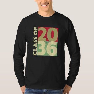 Camiseta Turma De 2036 Primeiro Dia De Aula Cresça Comigo M