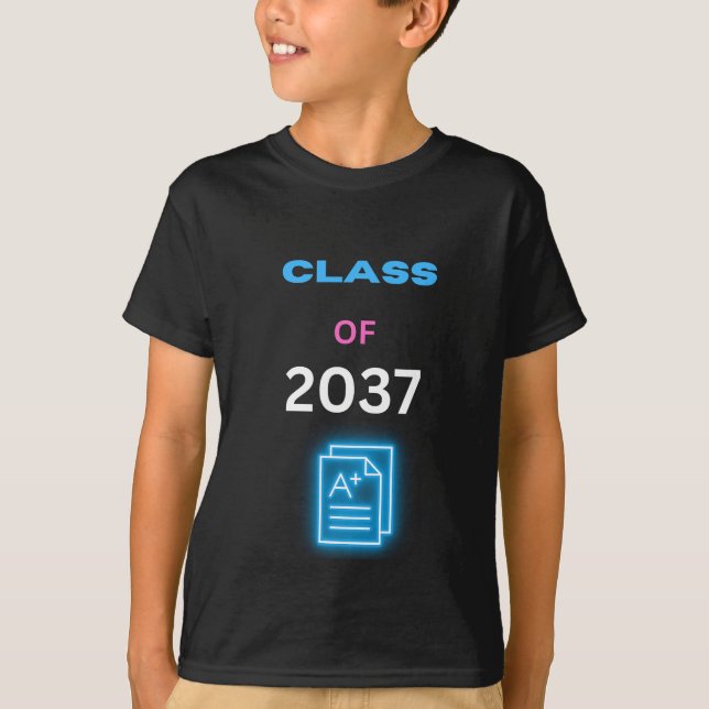 Camiseta Turma de 2037 relatório cord (Frente)