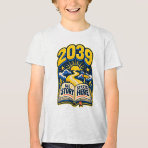 Camiseta Turma de 2039 O Livro da História Começa Aqui