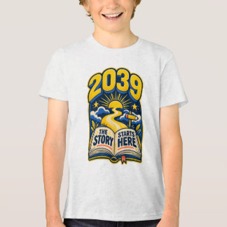 Camiseta Turma de 2039 O Livro da História Começa Aqui