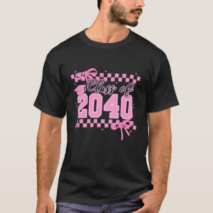 Camiseta Turma de 2040 Cresça Comigo Jardim de Infância Ros