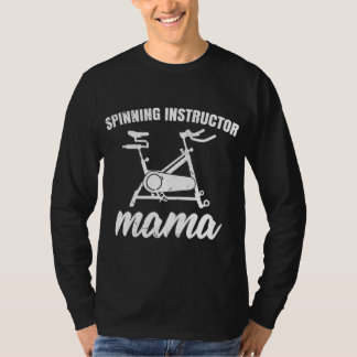 Camiseta Turma de ciclismo Mãe Instrutor de Fiação Mamã