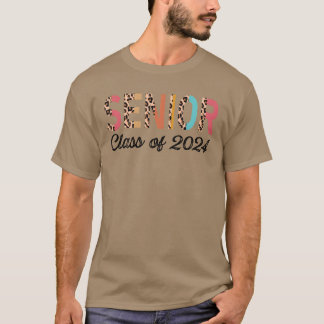 Camiseta Turma de Formandos de 2024 Leopard Seniors