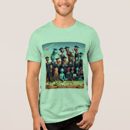 Camiseta Turma de formandos de 2026 alienígena
