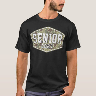 Camiseta Turma de Formandos Retro Camo 2027