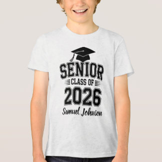 Camiseta Turma de Formatura da Turma de 2026 Nome Personali