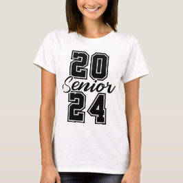 Camiseta Turma de Formatura de 2024 Escola de Ensino Médio 
