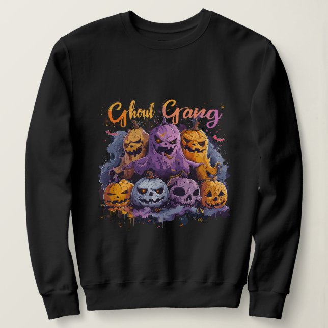 Camiseta Turma de Gólens  | ExDesigner | Dia das Bruxas (Frente do Design)
