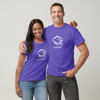 Camiseta Turma de Graduação de 20?? PURWHT Personalize Ano