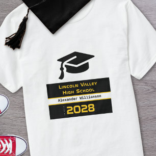 Camiseta Turma de Graduação do Ensino Médio Ouro Preto Ano 