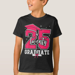 Camiseta turma de graduados de 2025 do ensino médio de 2025
