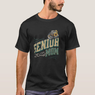 Camiseta Turma de Mãe Sênior 2025 Chapéu de Cowboy Escola P