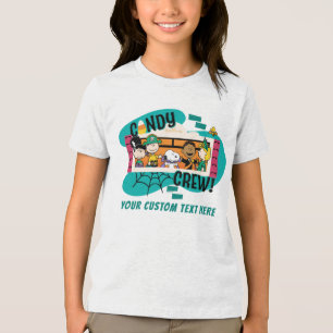 Camiseta Turma do Charlie Brown Doces Halloween