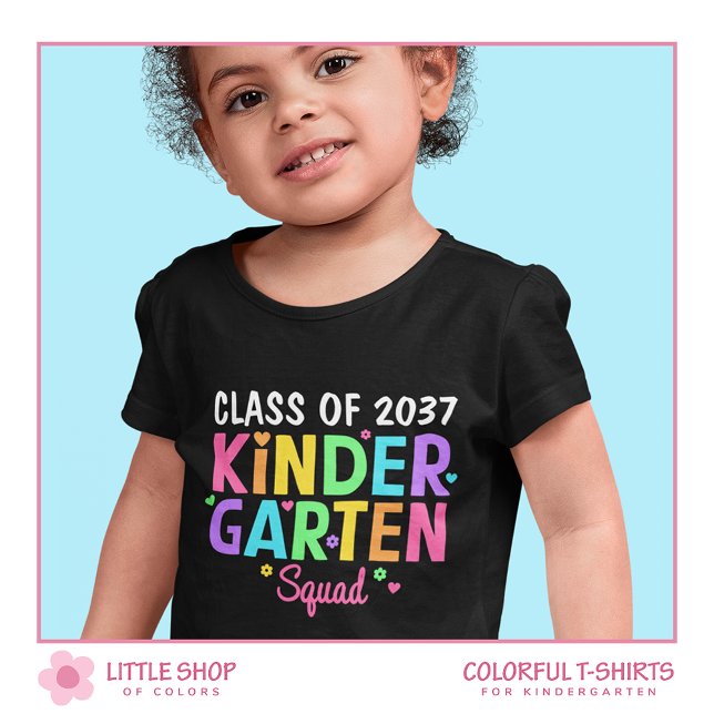 Camiseta Turma do Jardim de Infância da Classe de 2037 (Criador carregado)