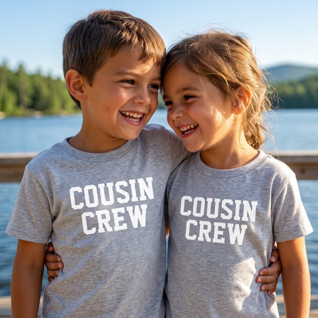 Camiseta Turma dos Primos Crianças (Criador carregado)