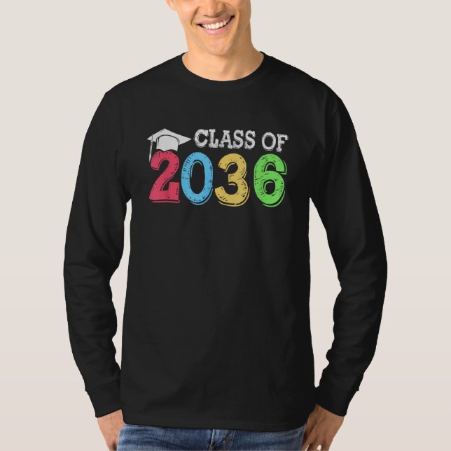 Camiseta Turma Escolar De 2036 Cresça Comigo Impressões Esp (Frente)