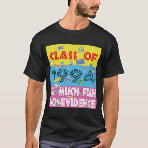 Camiseta Turma Feliz De 1994 Tanta Diversão Sem Evidências 