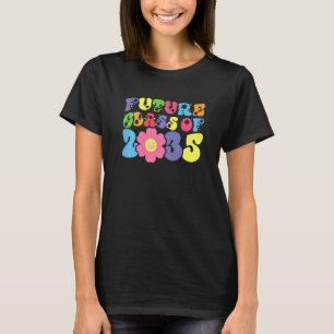 Camiseta Turma Futuro De 2035 Turma De Graduados 2035 Gradu