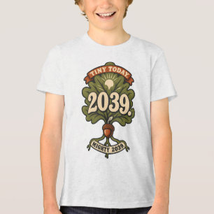 Camiseta Turma Minúscula Hoje, Futuro Poderoso de 2039