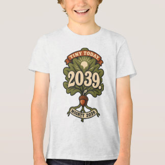 Camiseta Turma Minúscula Hoje, Futuro Poderoso de 2039