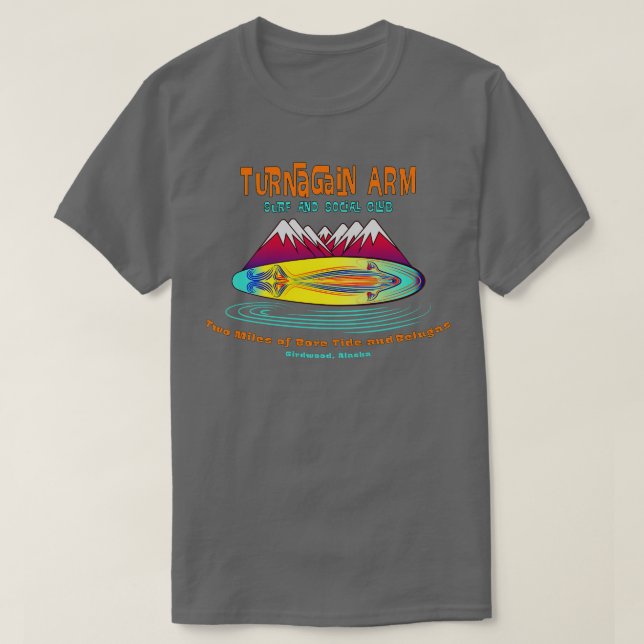 Camiseta Turnback Surf e Clube Social Surfing (Frente do Design)