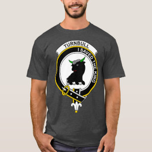 Camiseta Turnbull Casaco de Guarda Familiar de Armas