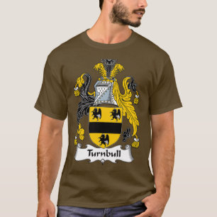 Camiseta Turnbull Casaco de Guarda Familiar de Armas