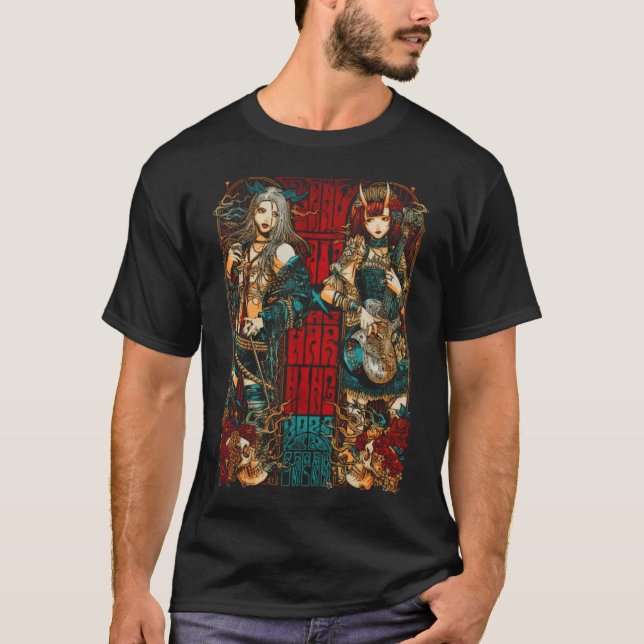 Camiseta Turnê da Band Maid Hall 2024 (Frente)