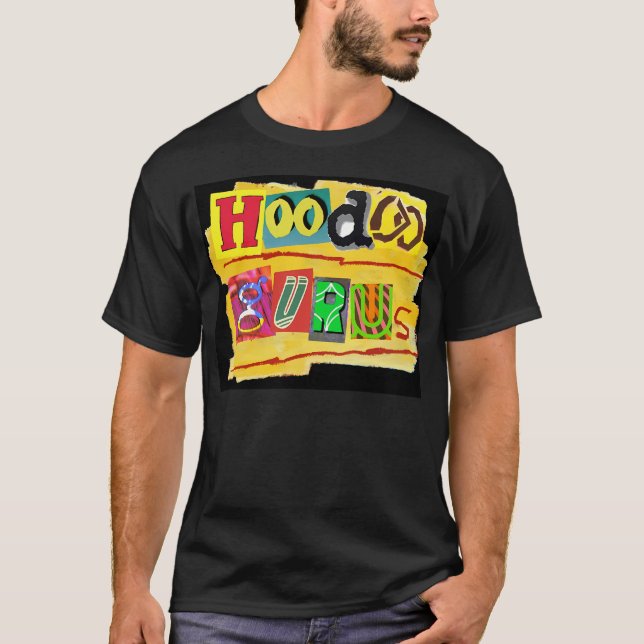 Camiseta Turnê de Banda musical Hoodoo Gurus (Frente)