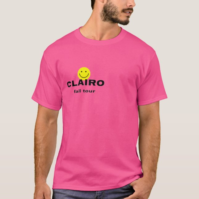 Camiseta Turnê de Outono da Clairo (Frente)