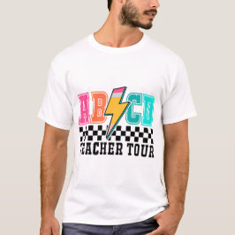 Camiseta Turnê de Professores da ABCD, de volta à escola, s