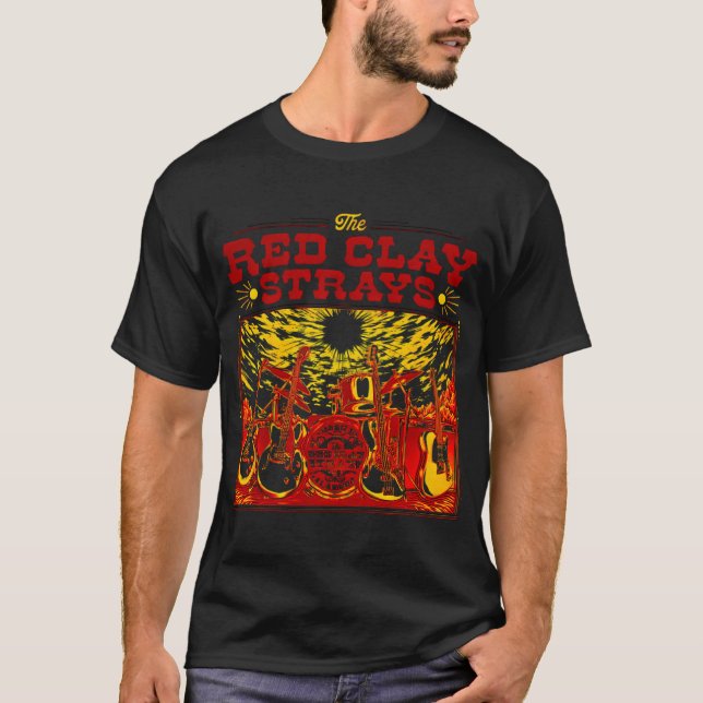 Camiseta Turnê do Classic Red Clay (Frente)
