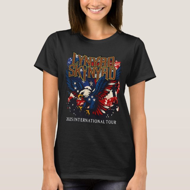 Camiseta Turnê Internacional de 2025 (Frente)