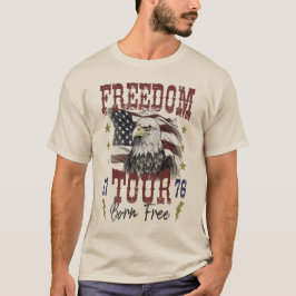 Camiseta Turnê Liberdade, Liberdade Nunca é Dada, Ela é Con