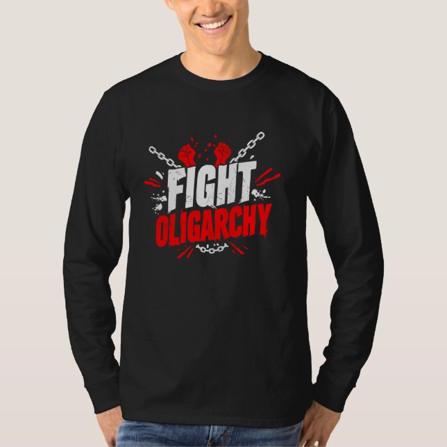 Camiseta Turnê Luta Contra a Oligarquia (Frente)