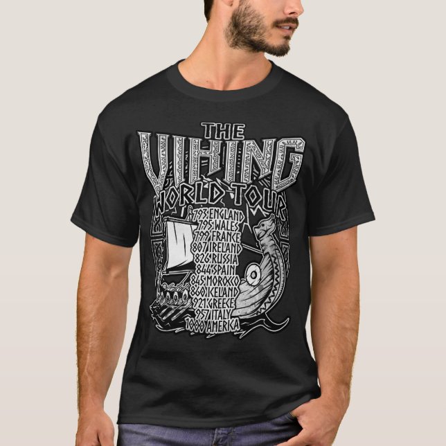 Camiseta Turnê mundial dos navios de pesca (Frente)