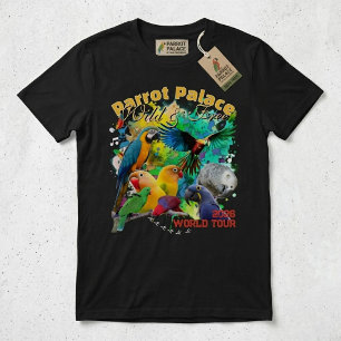 Camiseta Turnê Mundial Selvagem e Livre do Palácio de Papag