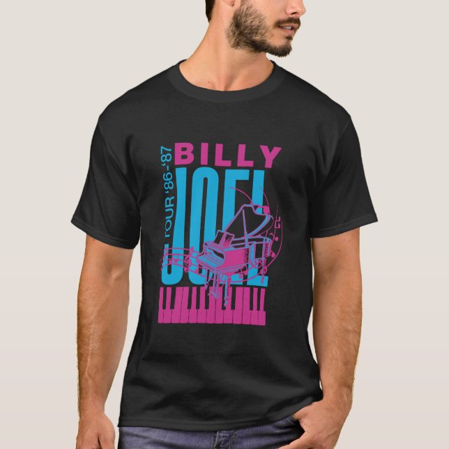 Camiseta Turnê Oficial de Billy Joel The Bridge (Frente)