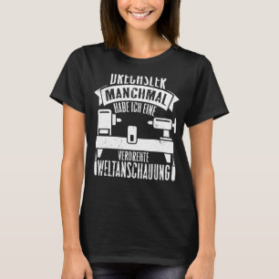 Camiseta Turner Carpenter Joiner Woodworker Lathe Professio