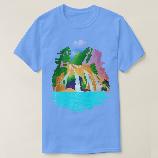 Camiseta Turner Falls Evening Edition (Frente do Design)
