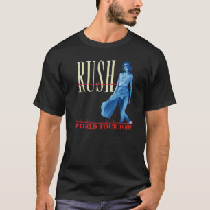 Camiseta Turnês clássico de rushh 1980