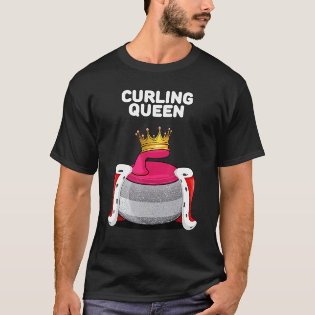 Camiseta Turnês do Time Curling Queen Girls (Frente)