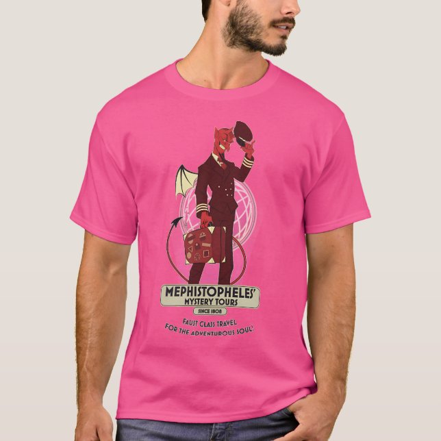 Camiseta Turnês Misteriosos de Mephistopheles (Frente)