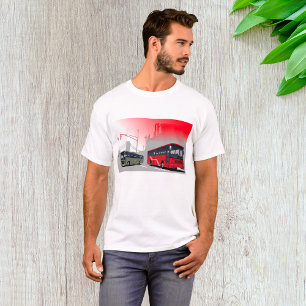Camiseta Turnos de ônibus da cidade