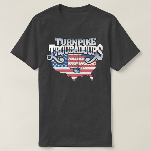CAMISETA TURNPIKE TROUBADOURS 1F (Frente do Design)